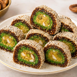 Anjeer Chakkar (Chocolate / Kaju / Anjeer)