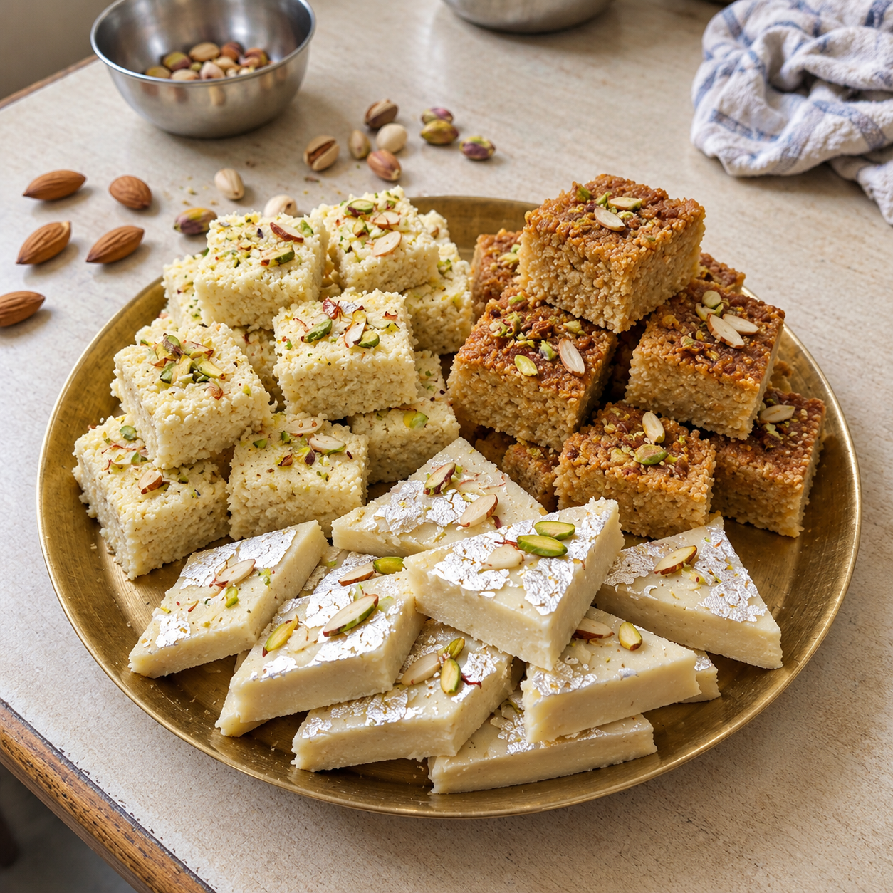 53. Mixed Milk Mithai